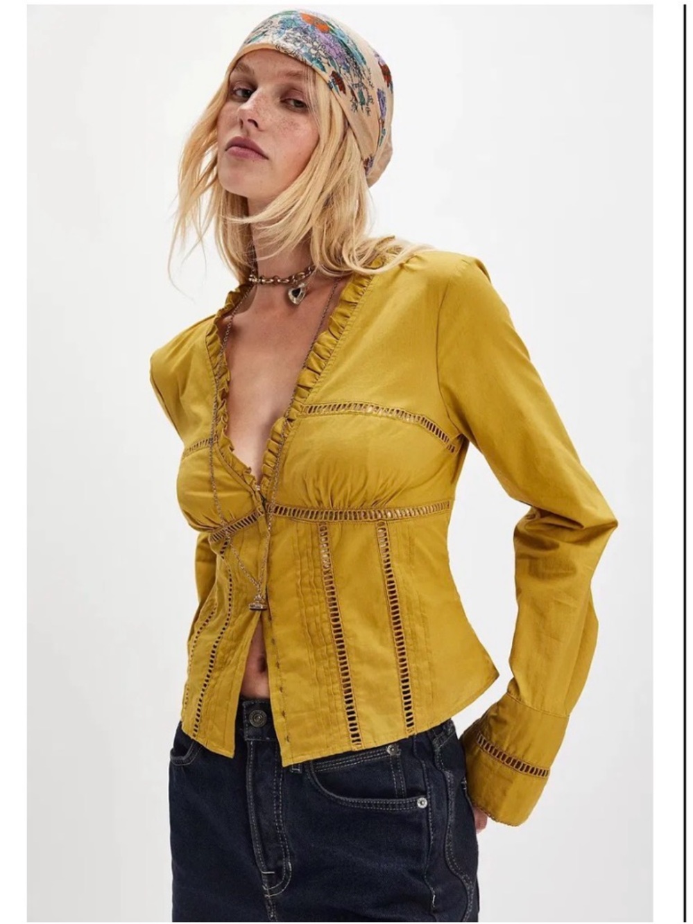 Free People Frankie corset top